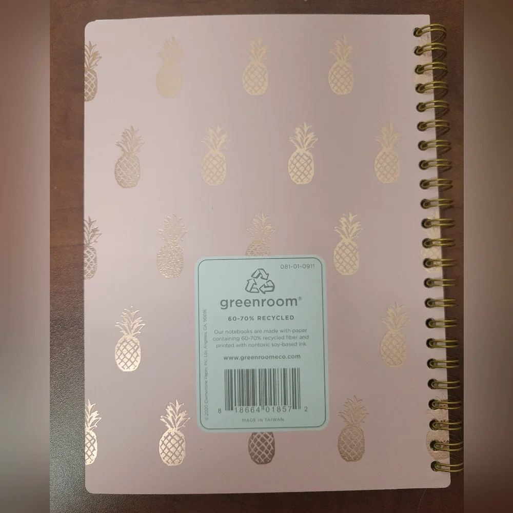 Pick one of Greenroom Spiral Notebooks 6x8 Nwt